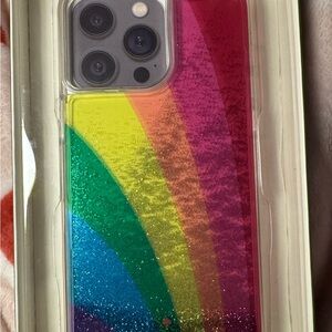 Glitter Rainbow iPhone Case